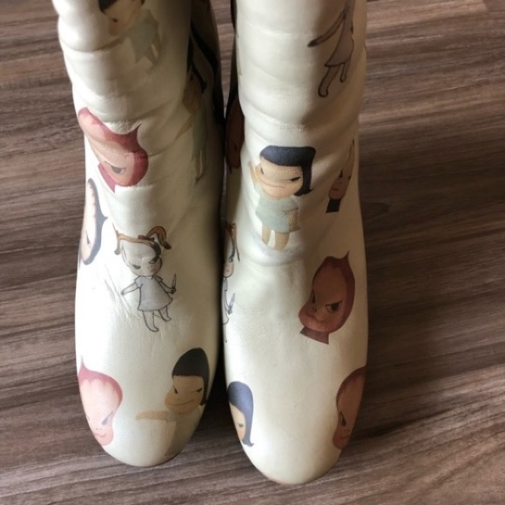 ISO Tan Brown X Yoshitomo Nara boots